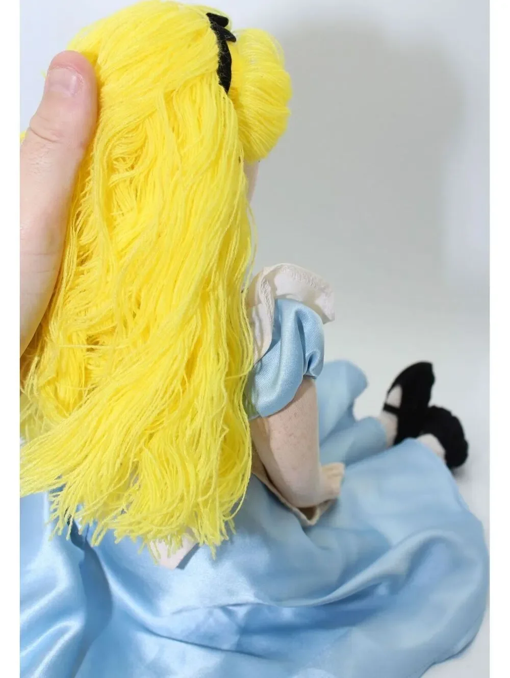 Vintage Disney Theme Parks Alice in Wonderland ALICE RAG DOLL 17